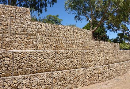 Reinforced Gabions Applications