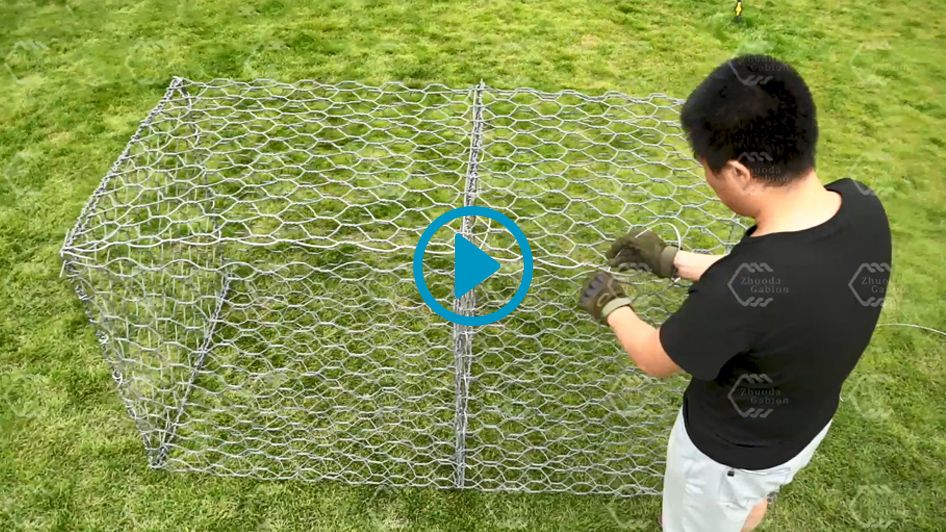 Gabion assembly video