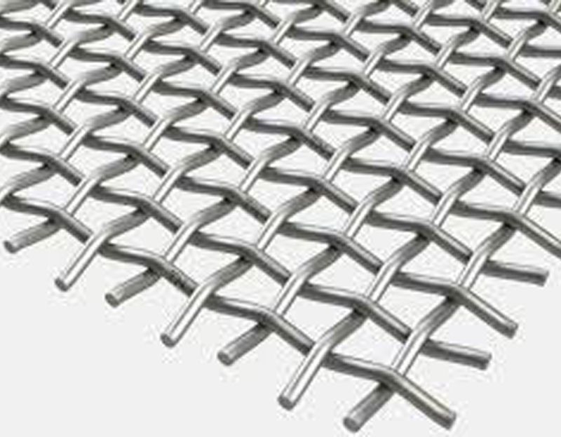 Crimped wire mesh