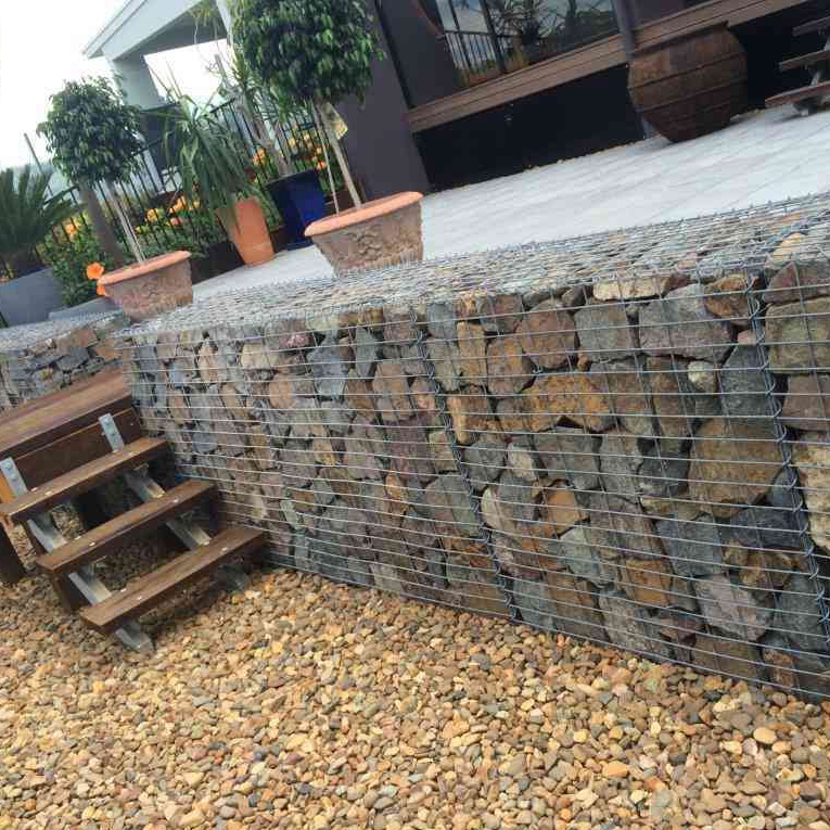 Our gabion walls are designed to be durable because they are flexible and can move with the earth.