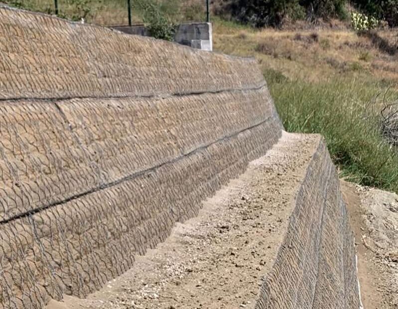 Mineral Gabion Wall