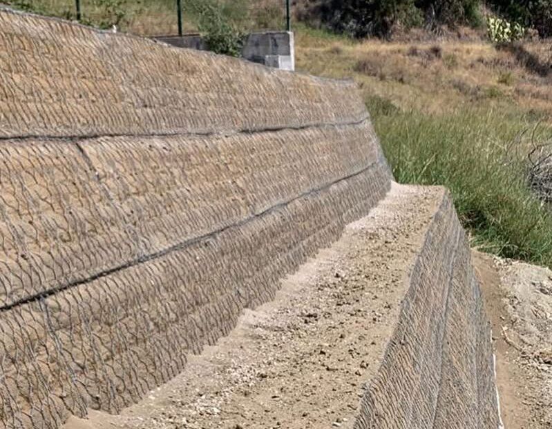 Mineral Gabion Wall