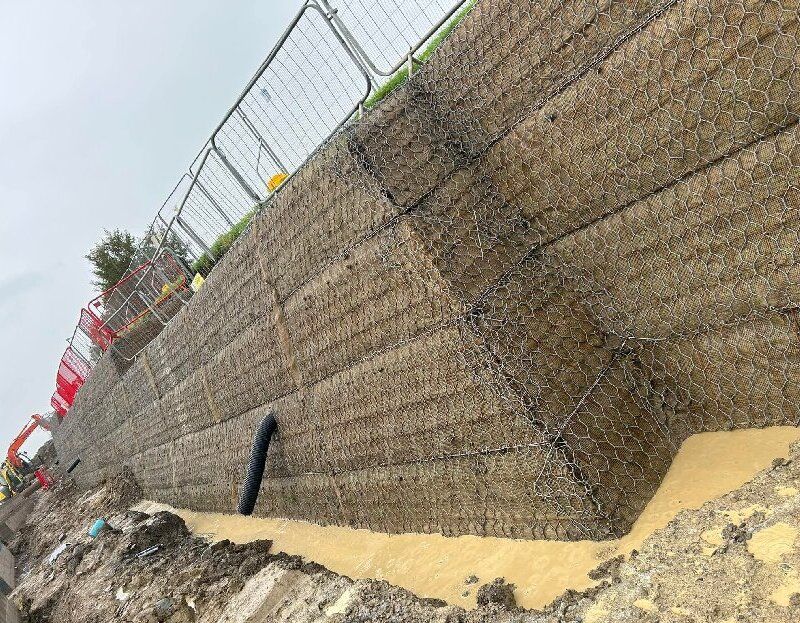 Mineral Gabion Wall
