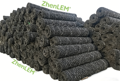 Geomat Composite with Double Twisted Gabion Mesh