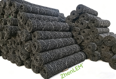 Geomat Composite with Double Twisted Gabion Mesh