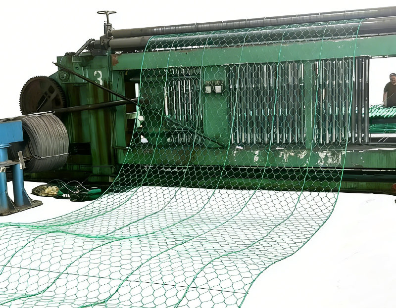 High-Strength Reinforced Rockfall Mesh