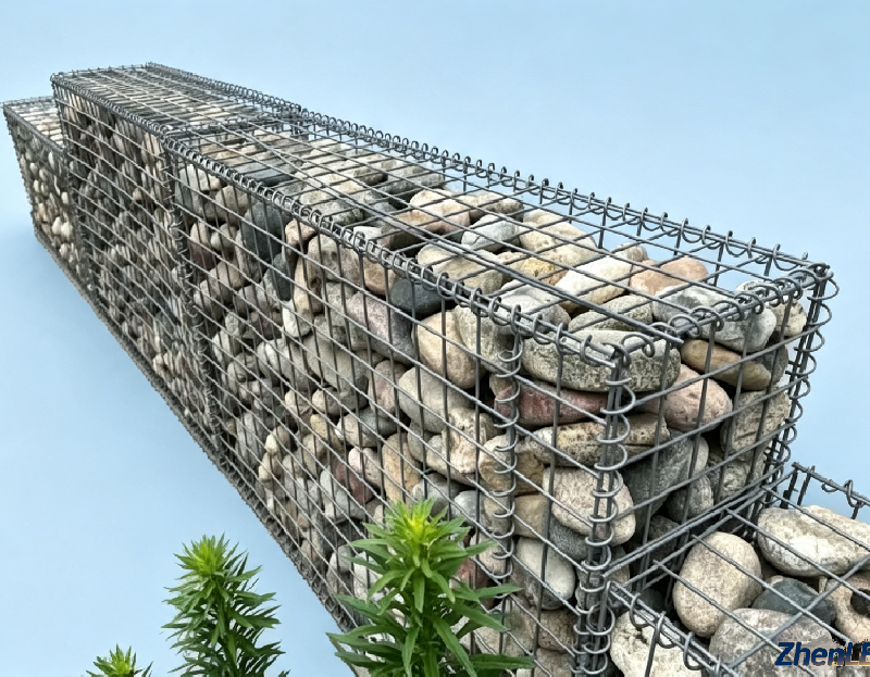 Gabion Basket with Lids Galvanized Wire