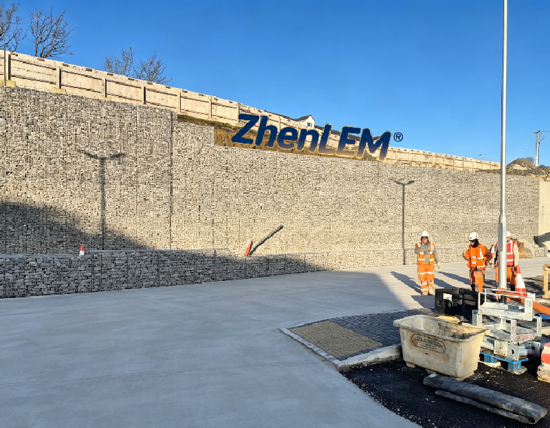landscape gabion wall